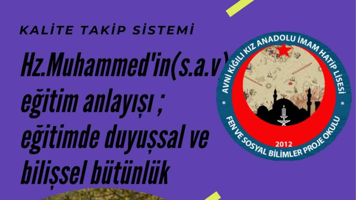 Hz. Muhammedin Eğitim Anlayışı ve Eğitim Metodları