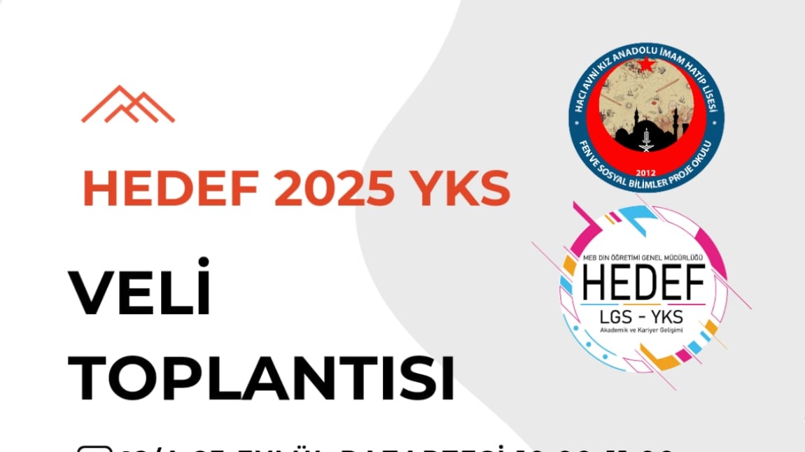 HEDEF YKS TANITM TOPLANTISI